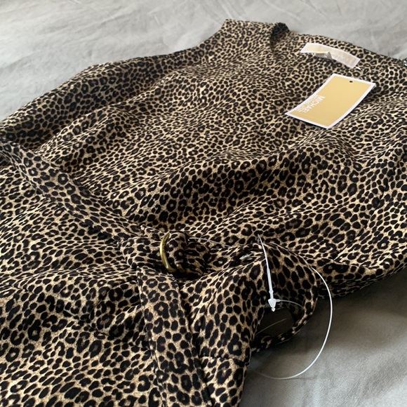 MICHAEL KORS LEOPARD PRINT JUMPSUIT - Picture 3 of 6